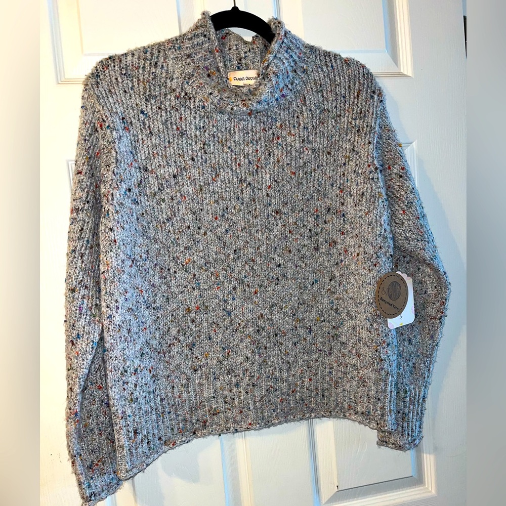 Multicolored Recycled Yarn Swetaer